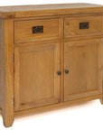 Odeon Oak 2 Door Sideboard With 2 Drawers