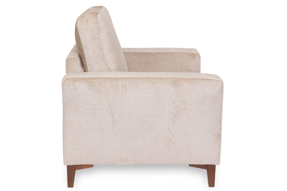 Presley - Cream Fabric Armchair