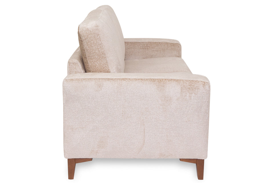 Presley - Cream Fabric  2 Seater Sofa