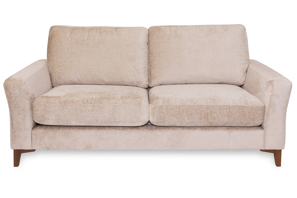 Presley - Cream Fabric 3 Seater Sofa