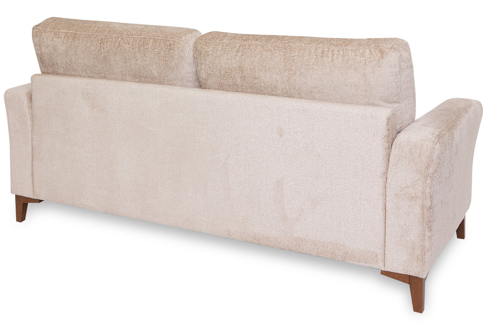 Presley - Cream Fabric 3 Seater Sofa