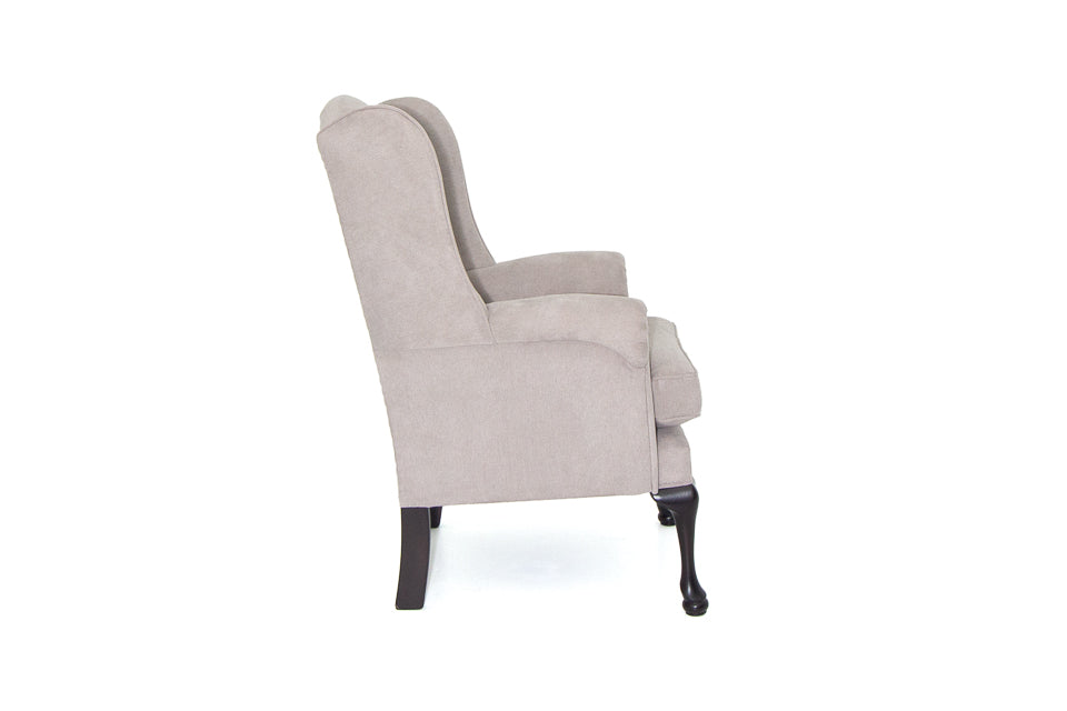 Queen Anne - Fabric Accent Armchair