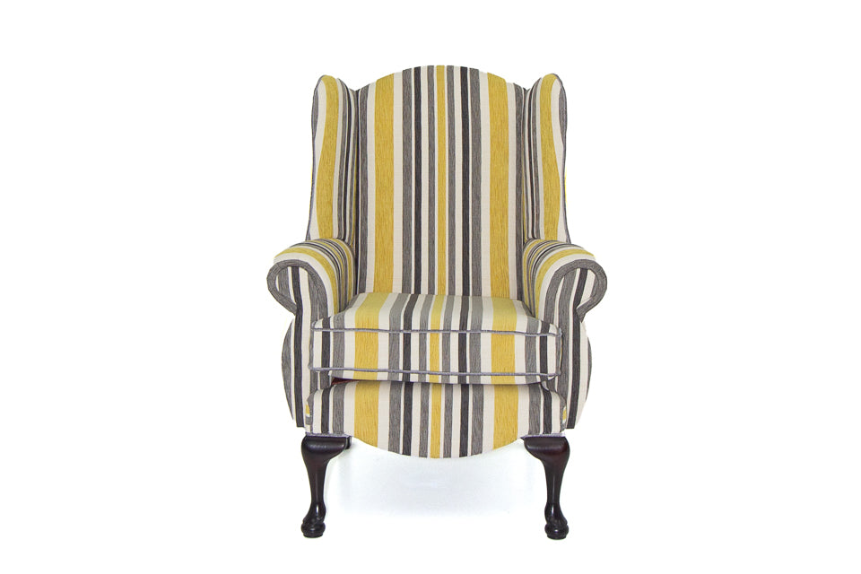 Queen Anne - Fabric Accent Armchair