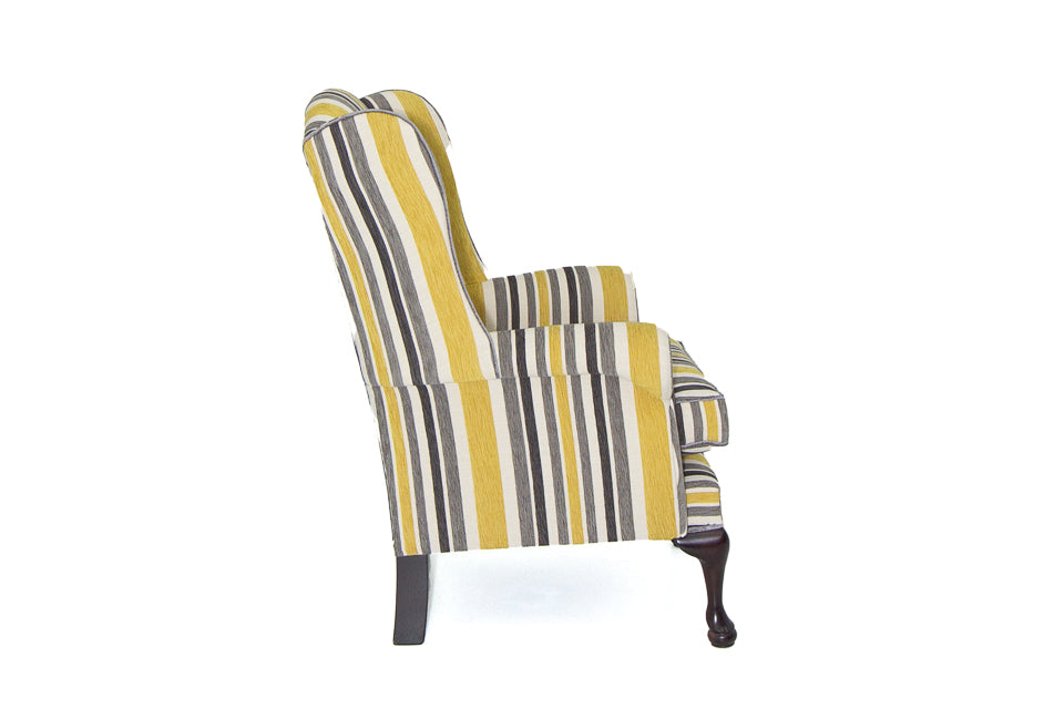 Queen Anne - Fabric Accent Armchair