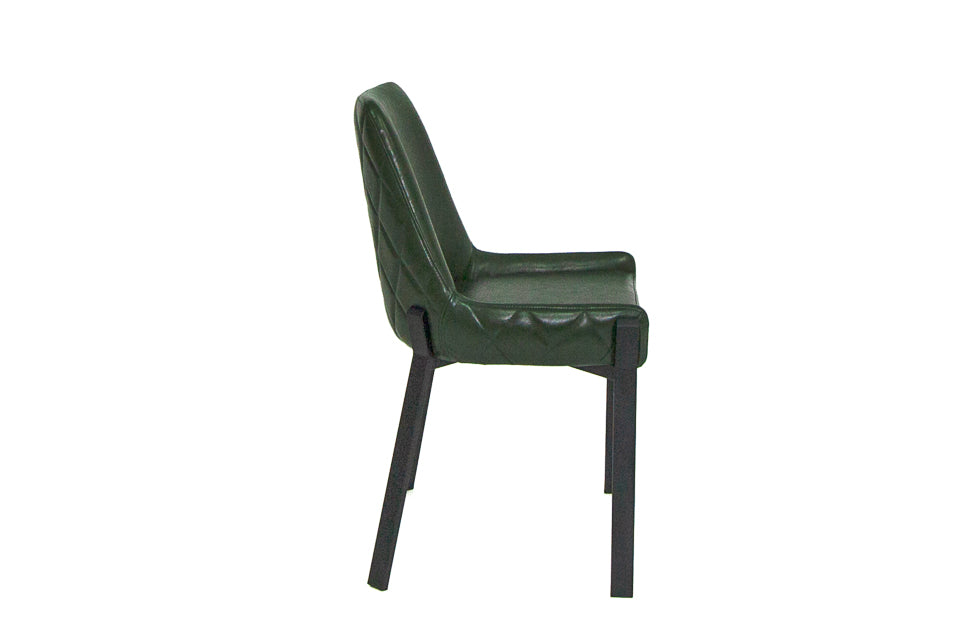 Regan - Green Faux Leather Dining Chair
