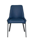 Regan - Blue Faux Leather Dining Chair