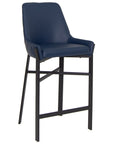Regan - Blue Faux Leather Dining Chair
