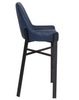 Regan - Blue Faux Leather Dining Chair