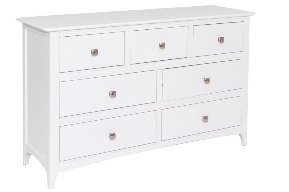 Roberto - White 7 Drawer Chest Of Drawers