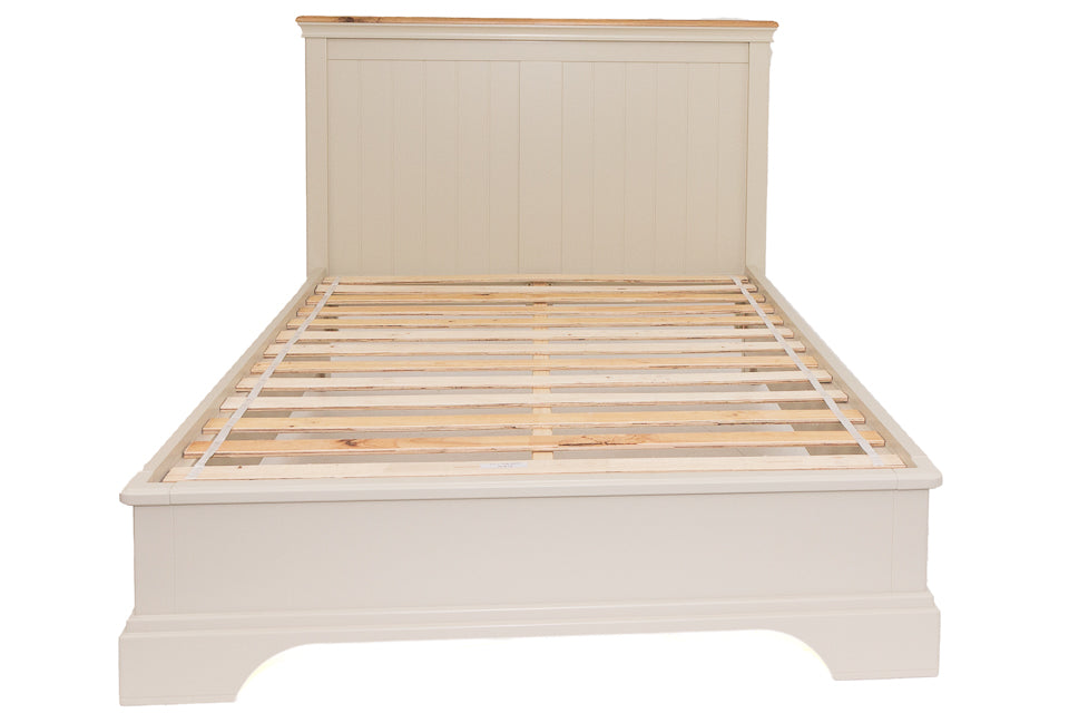 Roisin - Taupe 4Ft6In Double Bed Frame
