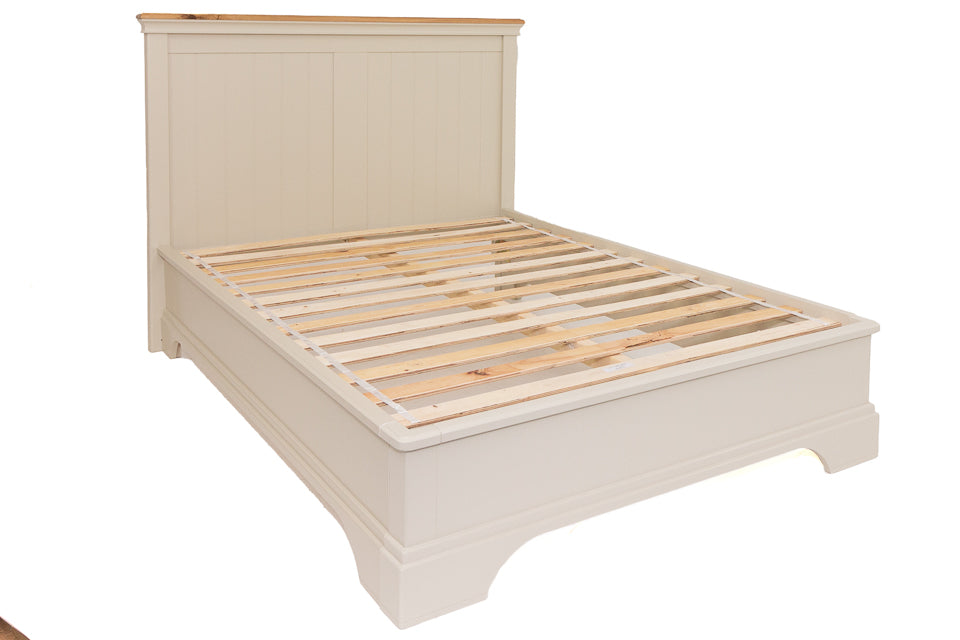 Roisin - Taupe 4Ft6In Double Bed Frame