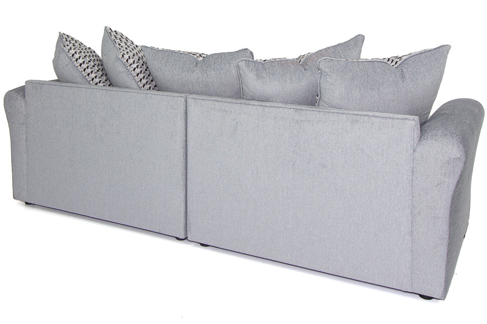 Santorini - Fabric 4 Seater Sofa