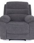 Seville - Grey Fabric Recliner Chairs