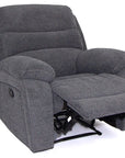 Seville - Grey Fabric Recliner Chairs