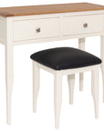 Sicily - Cream And Oak Stool