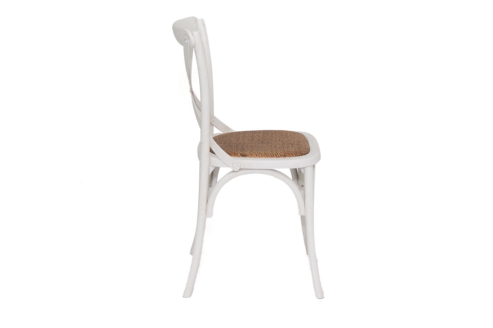 Silvia - White Dining Chair