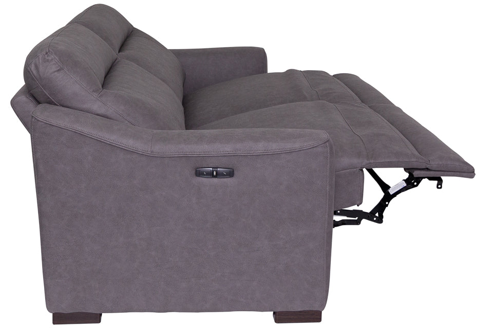 Sinead - Fabric 3 Seater Power Recliner Sofa