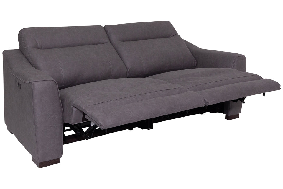 Sinead - Fabric 3 Seater Power Recliner Sofa