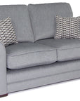Santorini grey fabric 2 Seater Sofa