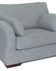 Serenity Grey Fabric Armchair
