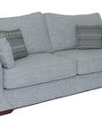 Serenity Grey Fabric 4 Seater Sofa