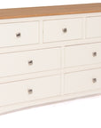 Sicily Cream And Oak 3 Over 4 Chest
