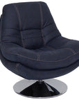 Simba Fabric Accent chair in blue