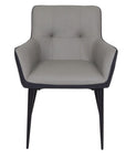 Stuart - Grey Faux Leather Dining Chair