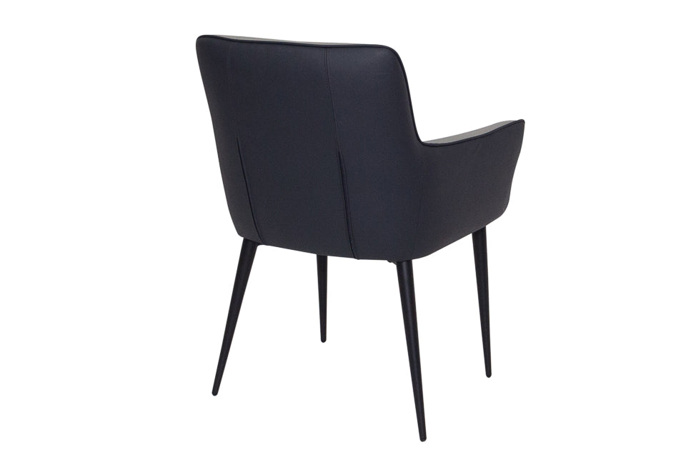 Stuart - Grey Faux Leather Dining Chair