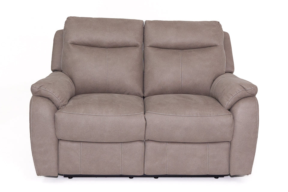 Vada - Cream Fabric 2 Seater Power Recliner Sofa