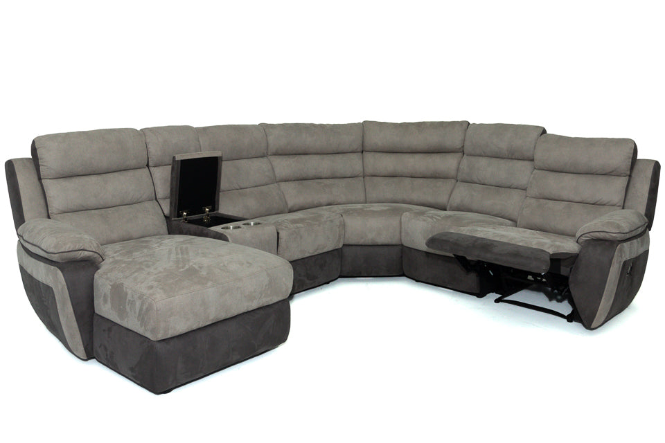 Vigo - Fabric Corner Recliner Sofa