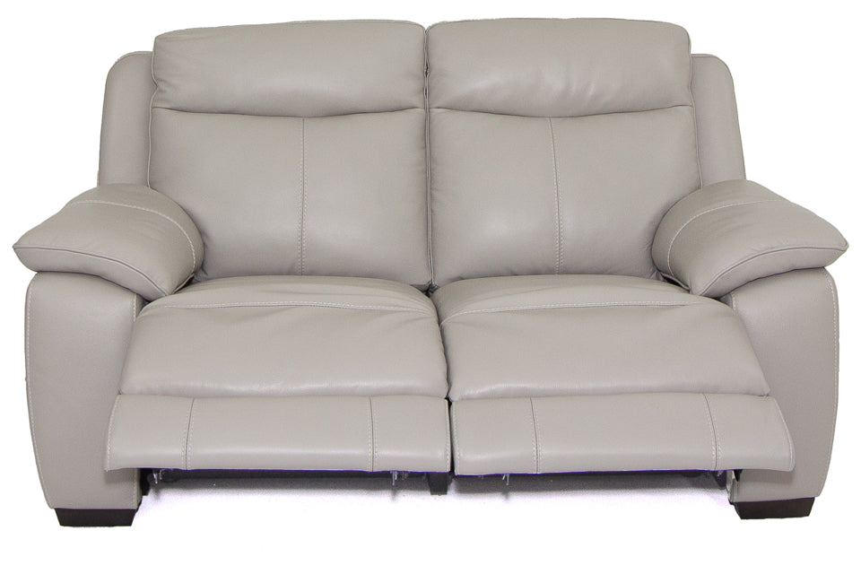 Zante - Grey 2 Seater Power Recliner Sofa